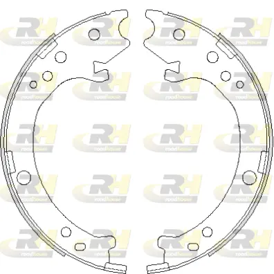 Brake Shoe, parking brake (4690.00)