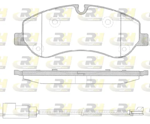 Brake Pad Set, disc brake (21520.02)