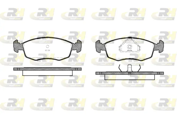 Brake Pad Set, disc brake (2172.00)