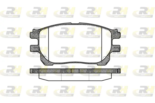 Brake Pad Set, disc brake (21143.00)