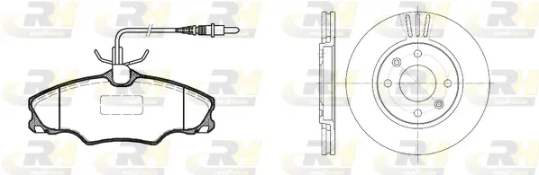 Brake Kit, disc brake (8603.00)