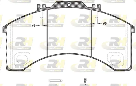 Brake Pad Set, disc brake (JSX 2498.30)