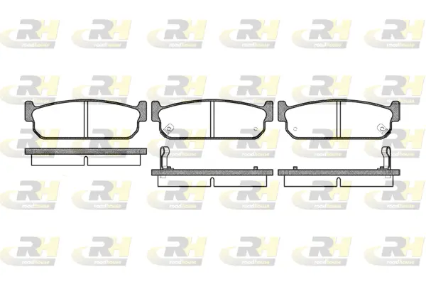 Brake Pad Set, disc brake (2373.02)