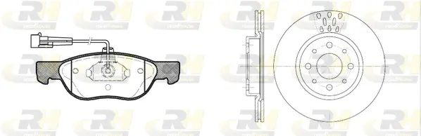 Brake Kit, disc brake (8587.01)