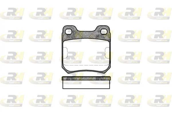 Brake Pad Set, disc brake (2239.00)