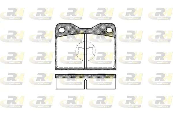 Brake Pad Set, disc brake (2008.30)