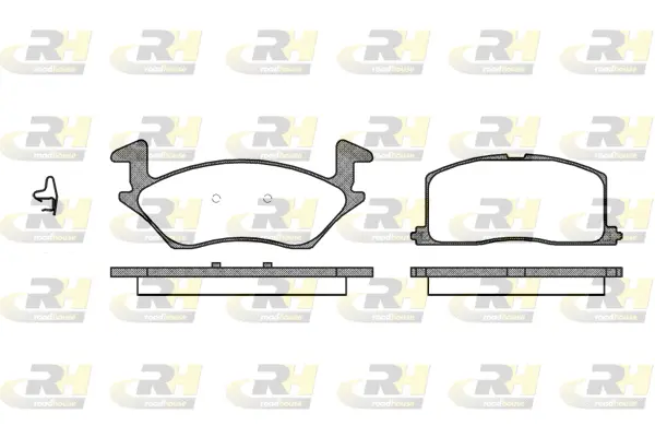 Brake Pad Set, disc brake (2332.02)