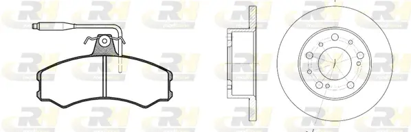 Brake Kit, disc brake (8143.00)