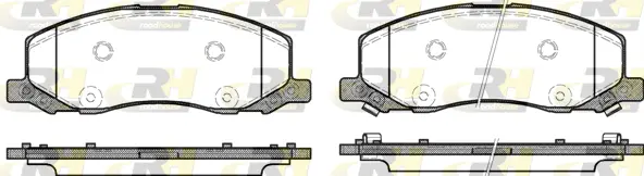 Brake Pad Set, disc brake (21386.02)
