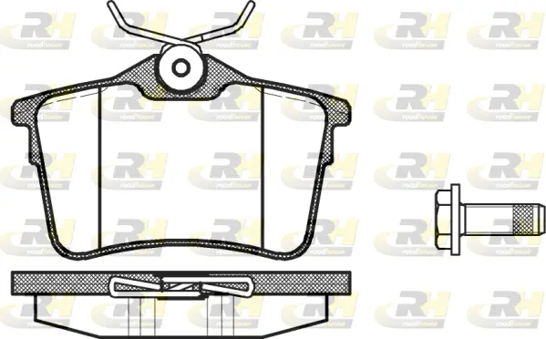 Brake Pad Set, disc brake (21382.00)