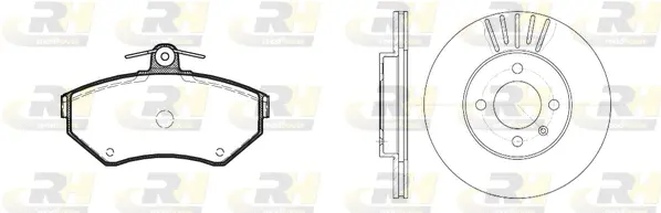 Brake Kit, disc brake (8631.00)