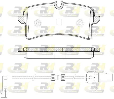 Brake Pad Set, disc brake (21505.12)