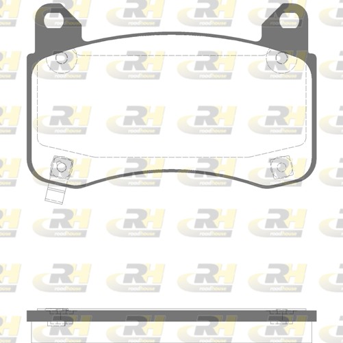 Brake Pad Set, disc brake (21992.04)