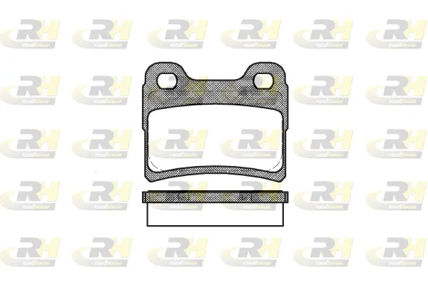 Brake Pad Set, disc brake (2417.10)