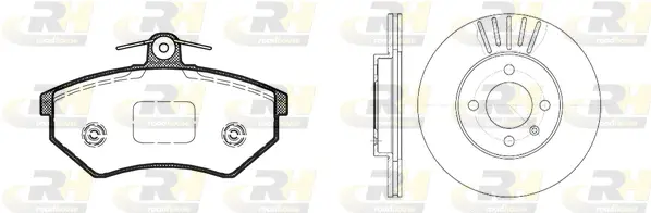 Brake Kit, disc brake (8134.00)