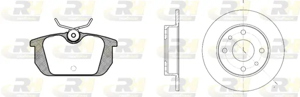 Brake Kit, disc brake (8231.00)