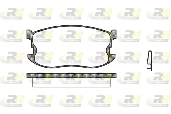 Brake Pad Set, disc brake (2198.04)