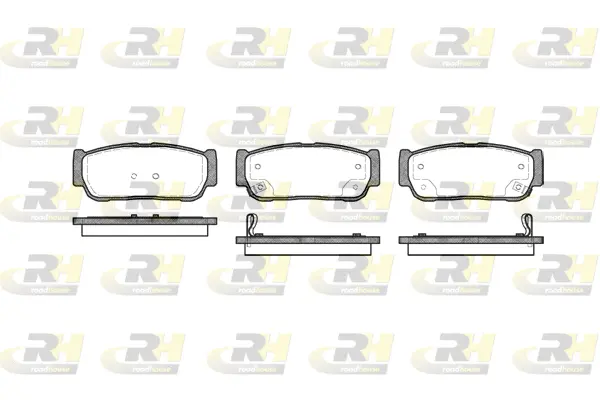 Brake Pad Set, disc brake (21063.02)