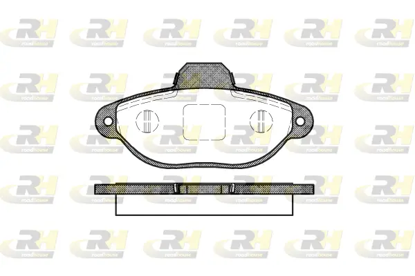 Brake Pad Set, disc brake (2414.20)