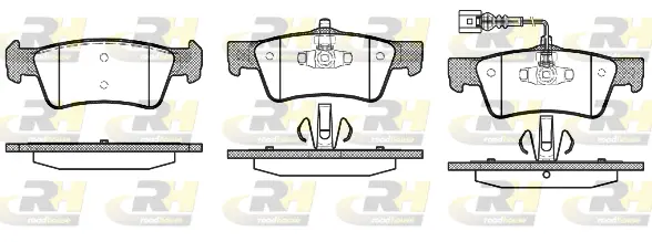 Brake Pad Set, disc brake (21187.01)