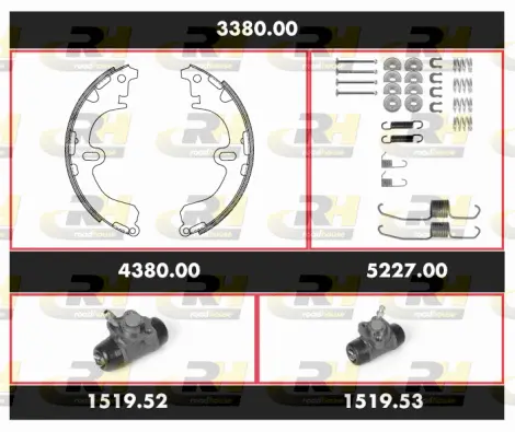 Brake Kit, drum brake (3380.00)