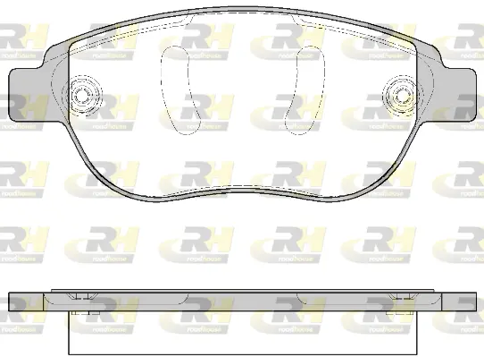 Brake Pad Set, disc brake (2841.10)