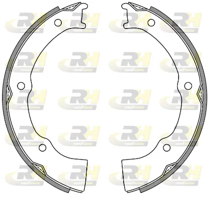 Brake Shoe, parking brake (4654.00)