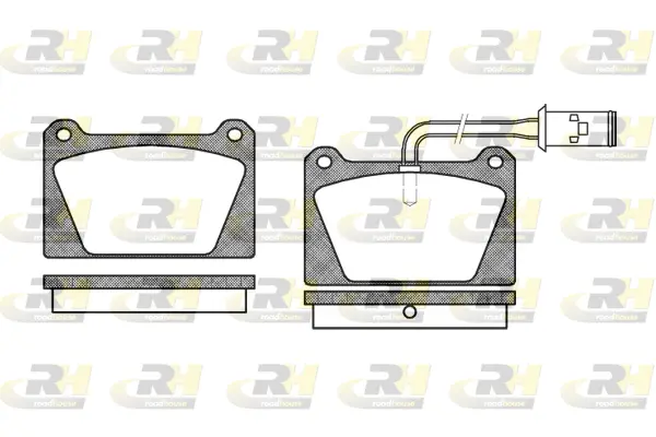 Brake Pad Set, disc brake (2122.02)