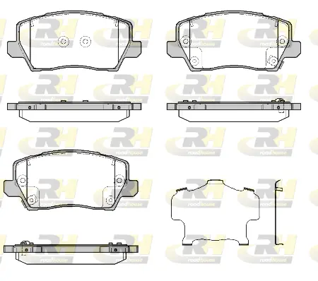 Brake Pad Set, disc brake (21803.02)