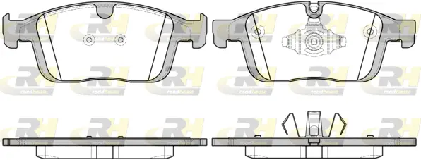 Brake Pad Set, disc brake (21689.00)