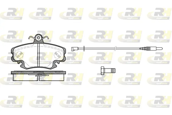 Brake Pad Set, disc brake (2141.30)