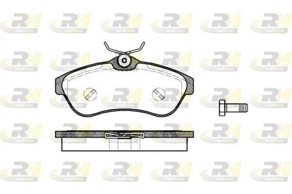 Brake Pad Set, disc brake (2880.00)