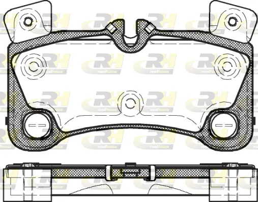 Brake Pad Set, disc brake (21346.00)