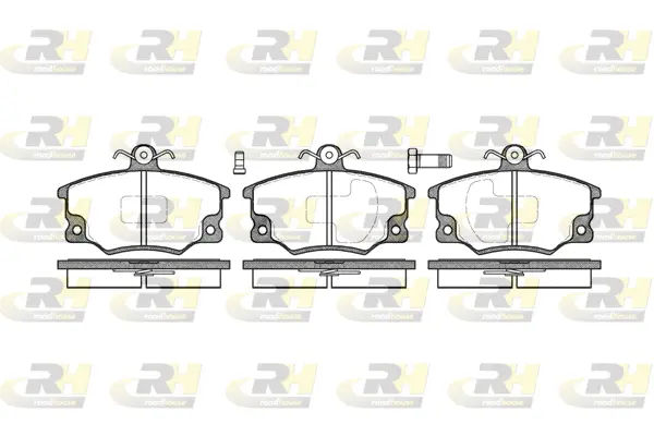Brake Pad Set, disc brake (2146.80)