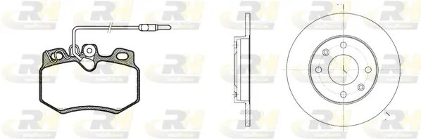 Brake Kit, disc brake (8170.04)