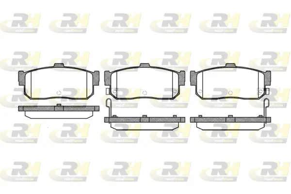 Brake Pad Set, disc brake (2366.22)