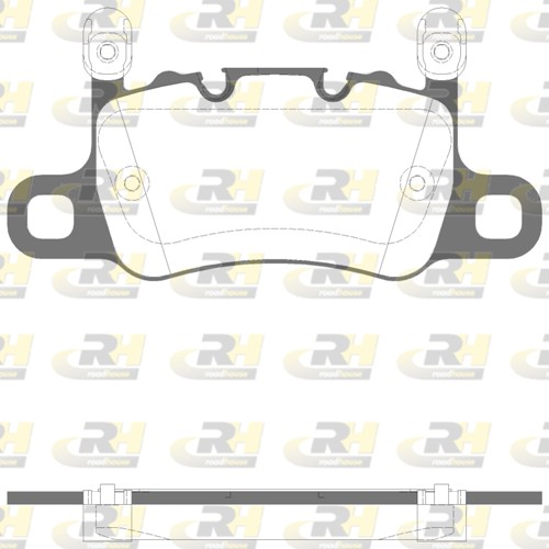 Brake Pad Set, disc brake (21598.30)