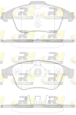 Brake Pad Set, disc brake (21350.30)