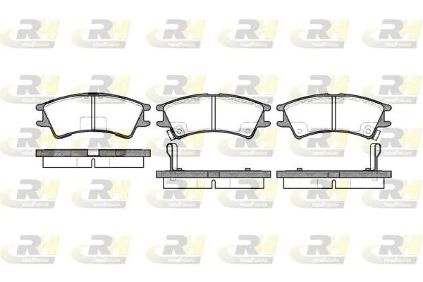 Brake Pad Set, disc brake (2675.02)