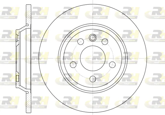 Brake Disc (6659.00)