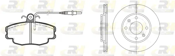 Brake Kit, disc brake (8141.03)