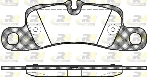 Brake Pad Set, disc brake (21379.00)