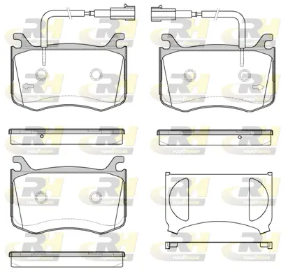 Brake Pad Set, disc brake (21721.02)