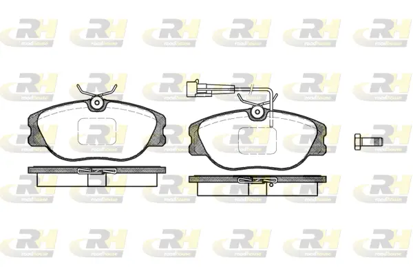 Brake Pad Set, disc brake (2305.31)