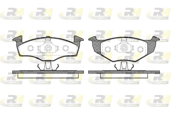 Brake Pad Set, disc brake (2609.20)