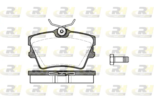 Brake Pad Set, disc brake (2591.00)