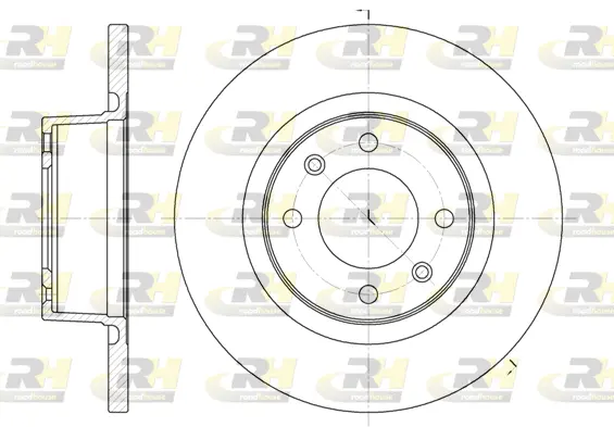Brake Disc (6605.00)