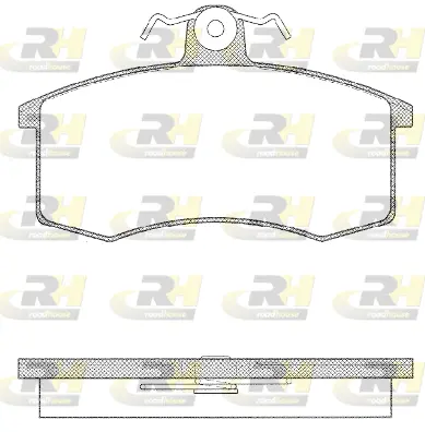 Brake Pad Set, disc brake (2221.10)