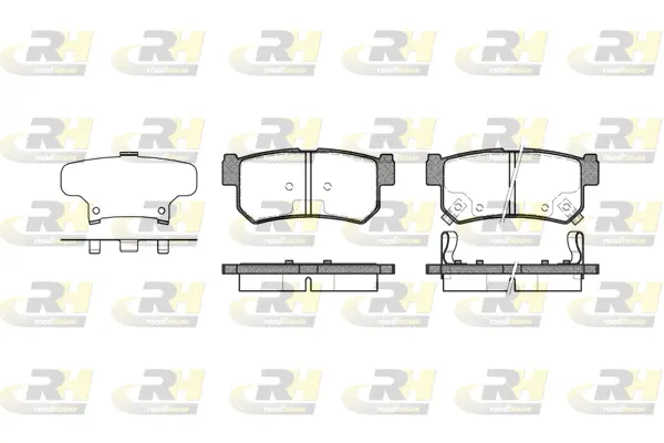Brake Pad Set, disc brake (2746.62)
