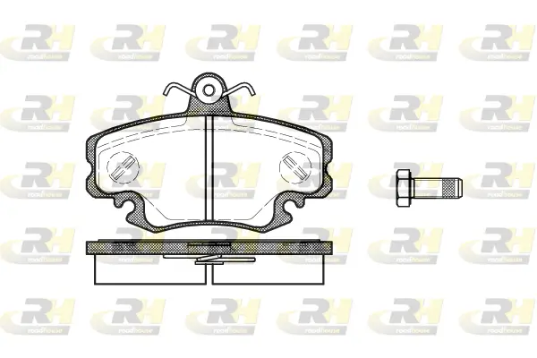 Brake Pad Set, disc brake (2141.10)